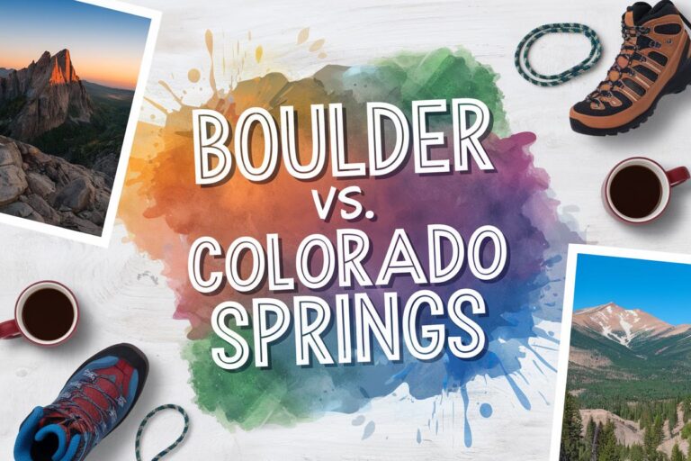 Day Trip Showdown: Boulder Vs. Colorado Springs – Best Choice For A Quick Getaway.