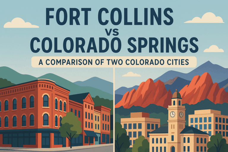 Fort Collins vs Colorado Springs: A Comparison of Two Colorado Cities